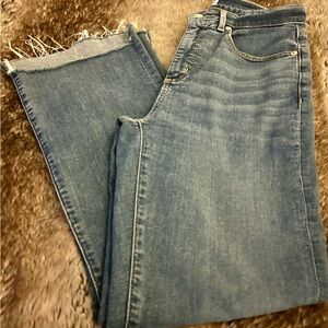Loft | Jeans | the kick crop | size 4